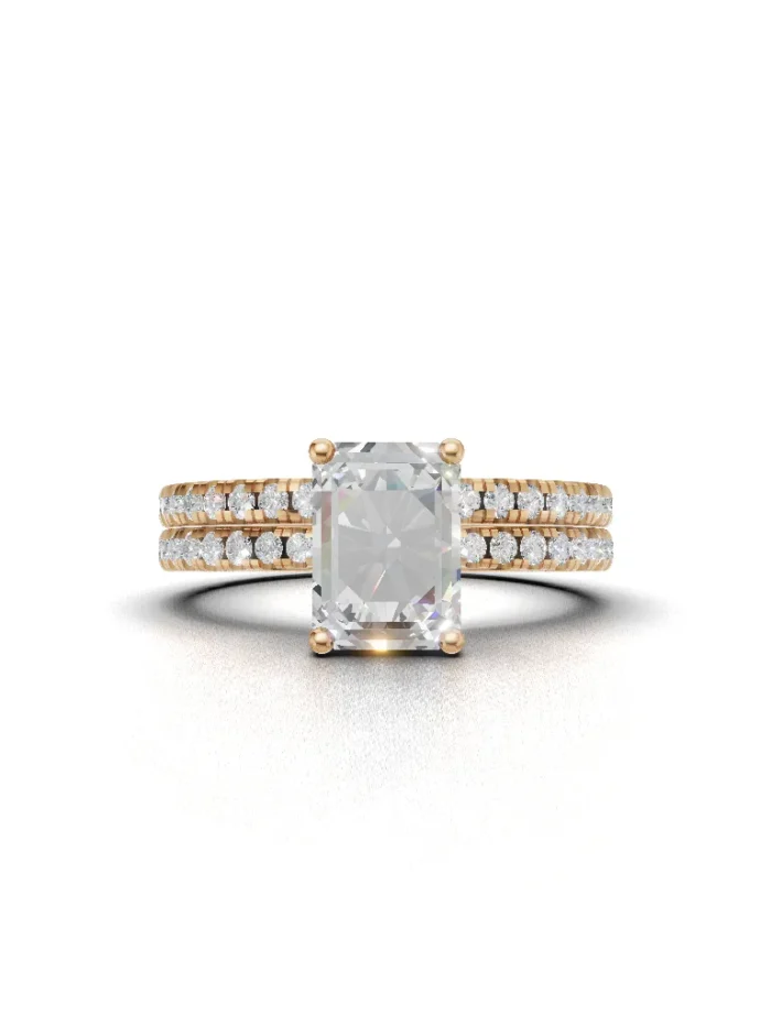 Amara diamond Bridal Set