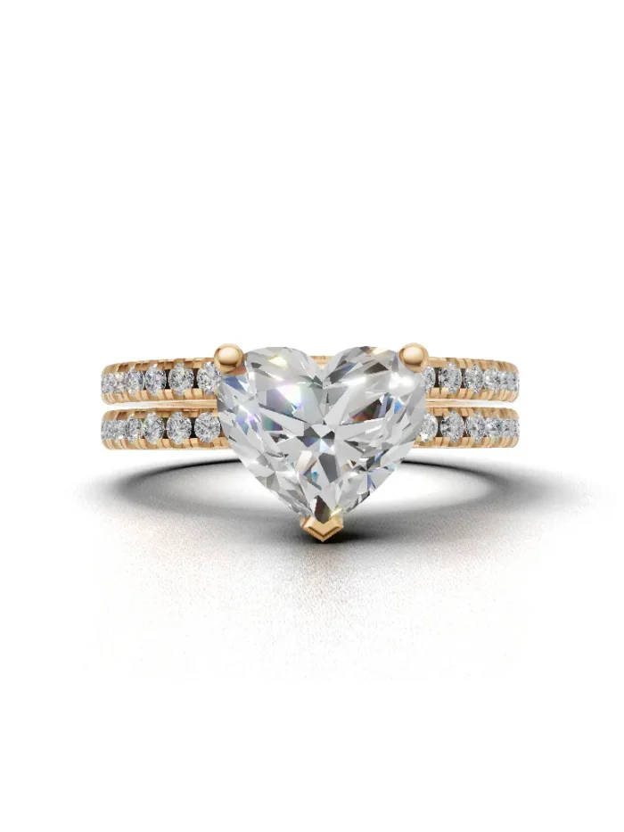 Amara diamond Bridal Set