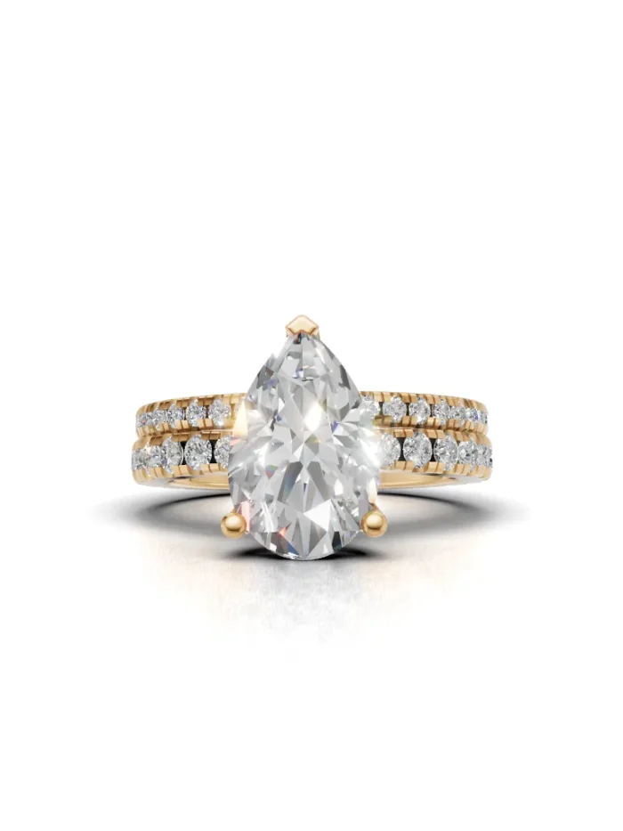 Amara diamond Bridal Set