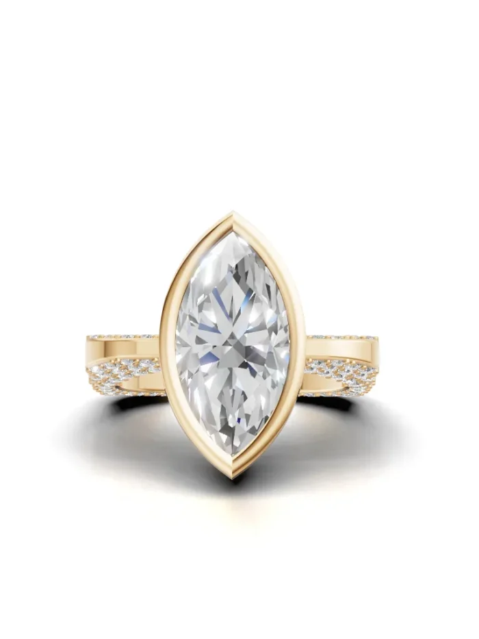 Signature Pave Crown Ring