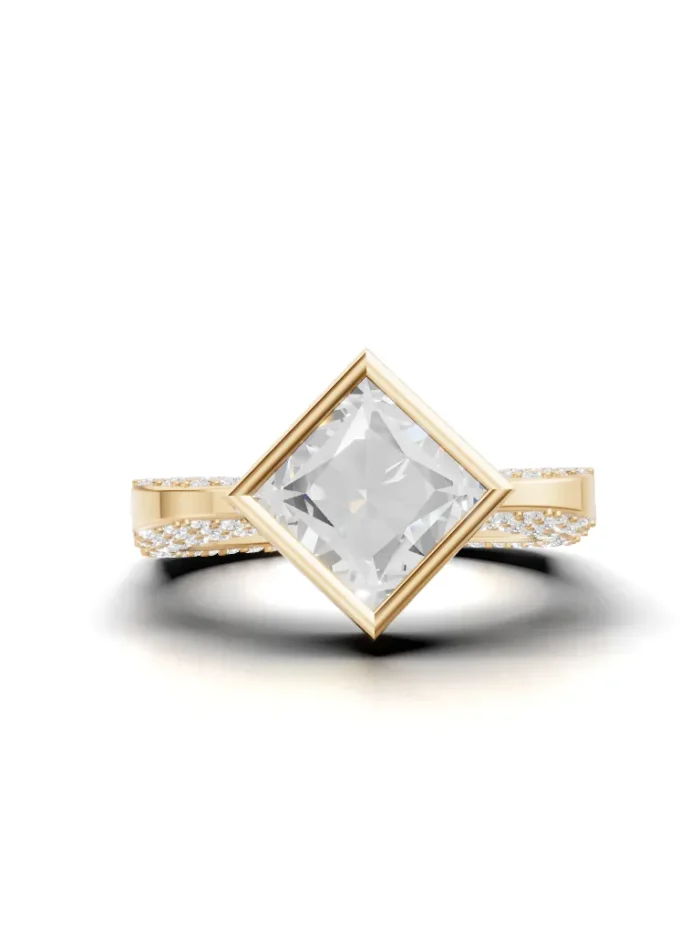 Signature Pave Crown Ring